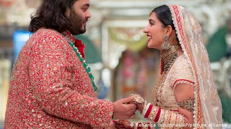 Anant Ambani Indian billionaire heir weds at lavish, star-studded ceremony